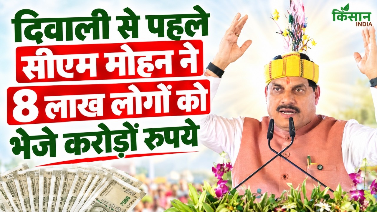 CM Mohan Yadav Live: दिवाली से पहले सीएम मोहन ने 8 लाख लोगों को भेजे करोड़ों रुपये