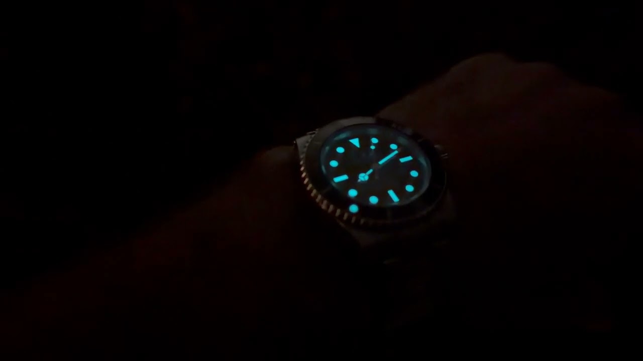 Rolex Submariner 114060 &ndash; test Lume po wielu latach #Rolex #Submariner