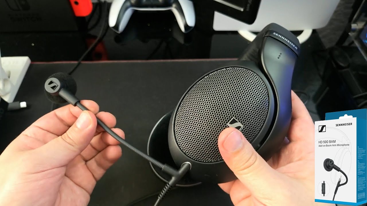 Sennheiser HD500 BAM — превратите ваши аудиофильские наушники в лучшие игровые наушники в мире.