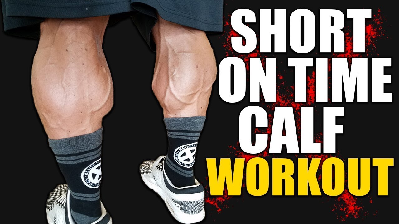 Get Big Calves | Short On Time Calf Workout