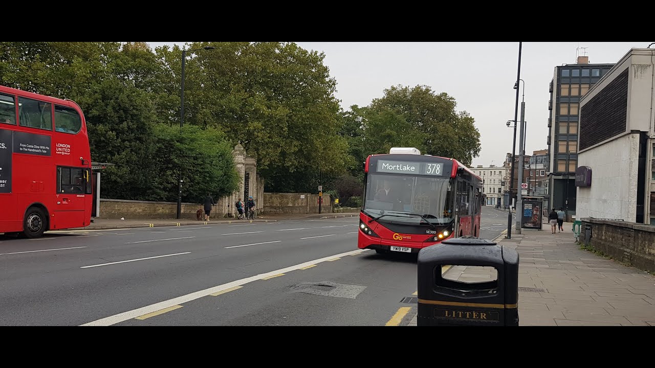 Route 378 - From Putney Bridge Station to Mortlake Bus Station