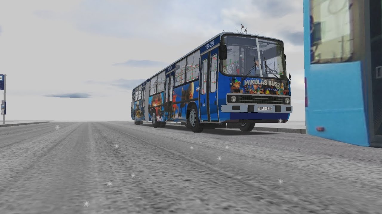 1-2 órás OMSI2 LIVE 🔴 I BUDAPEST 7E Map I Ikarus 280.49 MIKULÁSBUSZ I