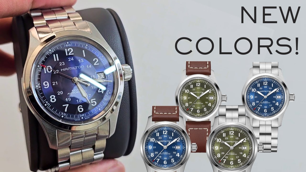 The Hamilton Khaki Automatic Gets STUNNING New Colors