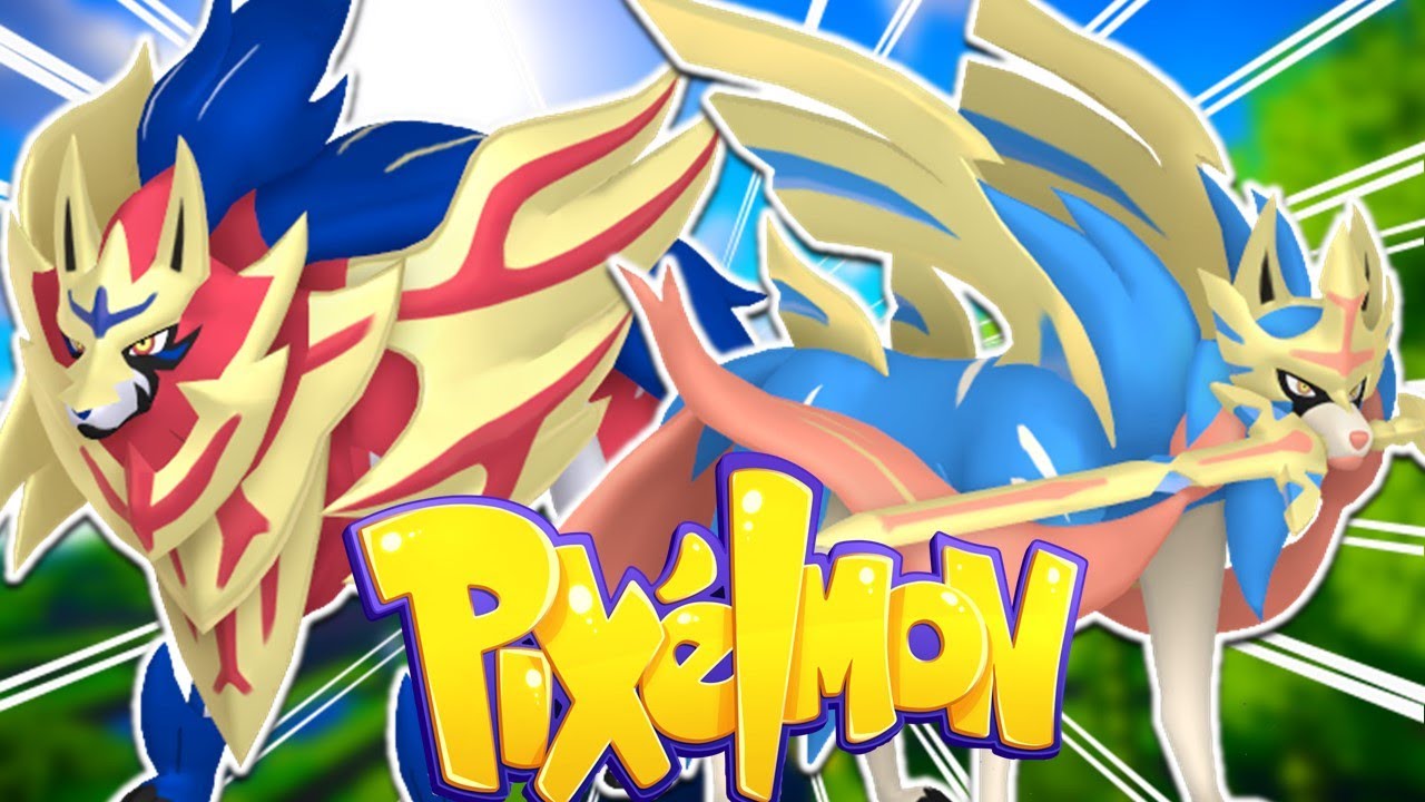 How to CATCH ZACIAN and ZAMAZENTA in PIXELMON GENERATIONS! (Minecraft Pokemon)