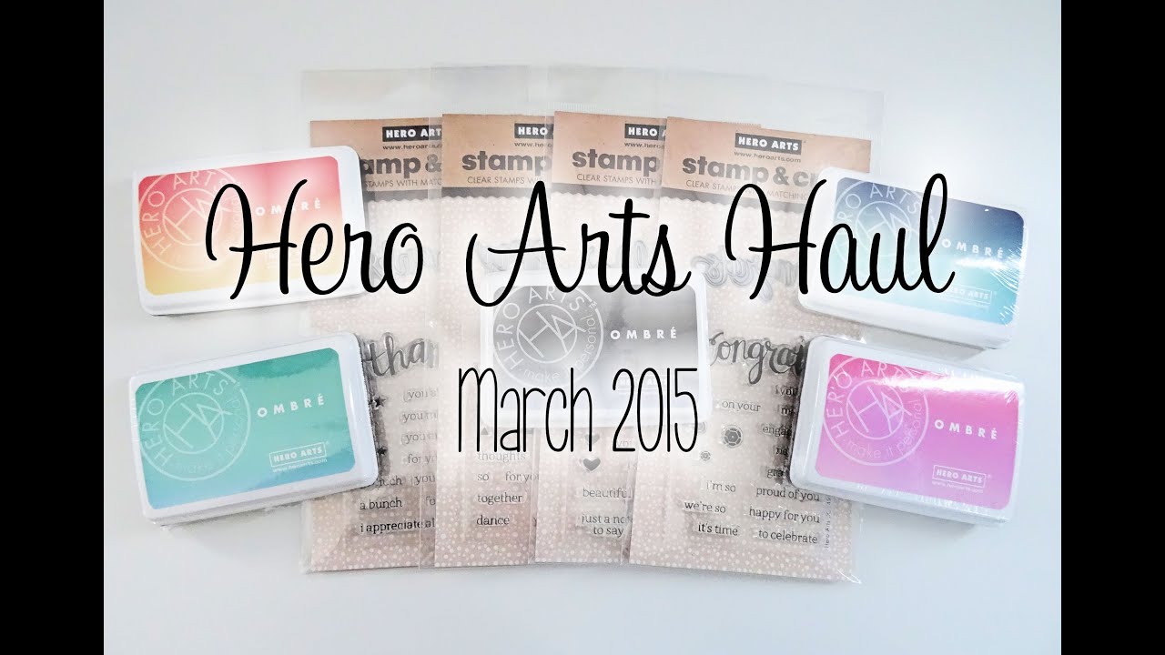 Hero Arts Haul | The Card Grotto
