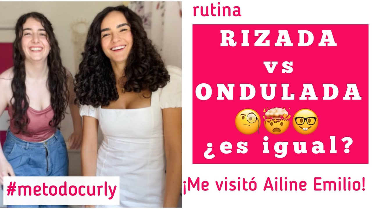 ✨ &iquest;ES MUY DIFERENTE UNA RUTINA RIZADA A LA DE UNA ONDULADA? ✨ &iexcl;ME VISIT&Oacute; @ailinemilio ! 🇦🇷 ✨