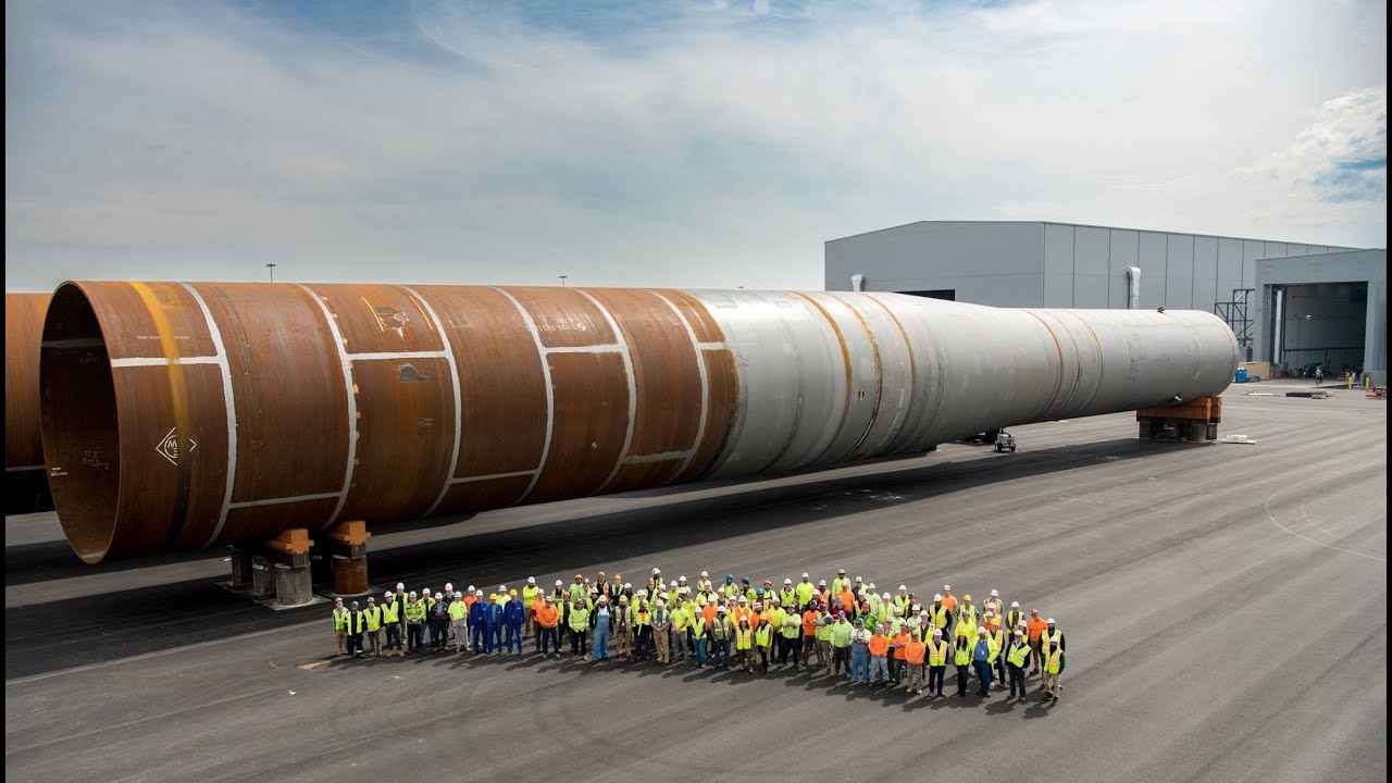 Why install wind power at sea? Giant Monopiles Production Process
