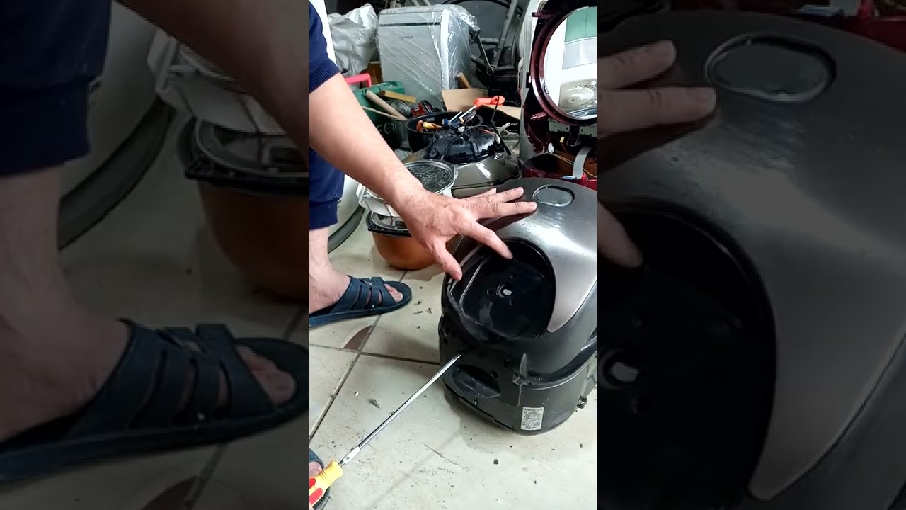 Hướng dẫn cách tháo nắp nồi cơm Zojirushi 1.0l | 0936811346 | 0901218555