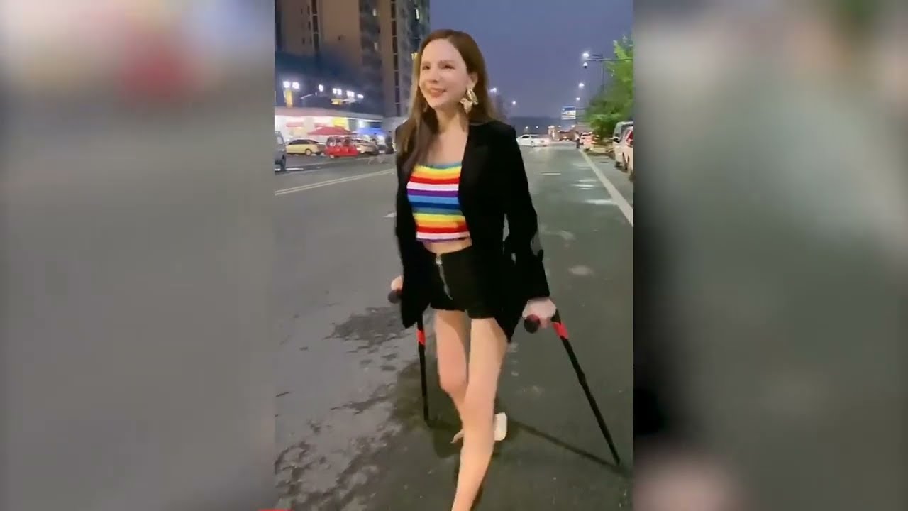 Awesome Polio Girl Enjoying Her Difference Clip 1