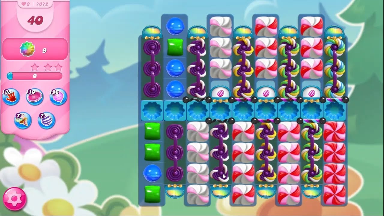 Candy Crush Saga LEVEL 7672 NO BOOSTERS