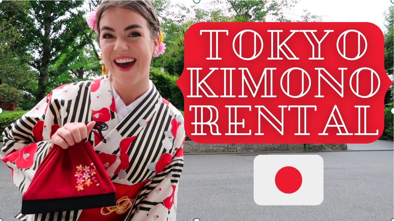 Renting a KIMONO in TOKYO!