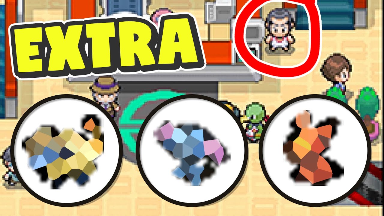 Секретные яйца в HeartGold/SoulSilver