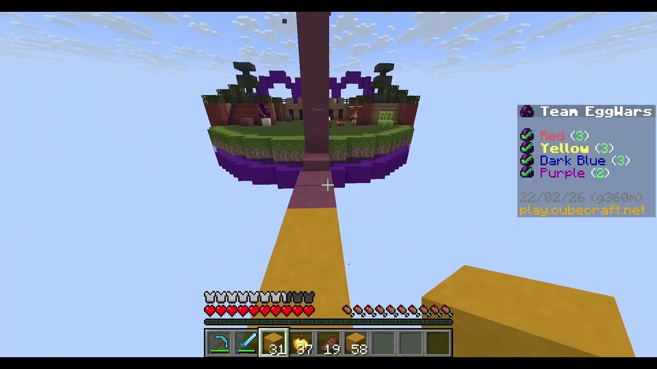 Minecraft Eggwars Cubecraft