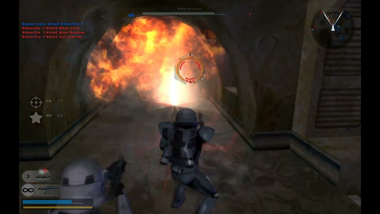 Star Wars Battlefront II 2005 Instant Action Jabba's Palace /  #darktrooper  was effective this time
