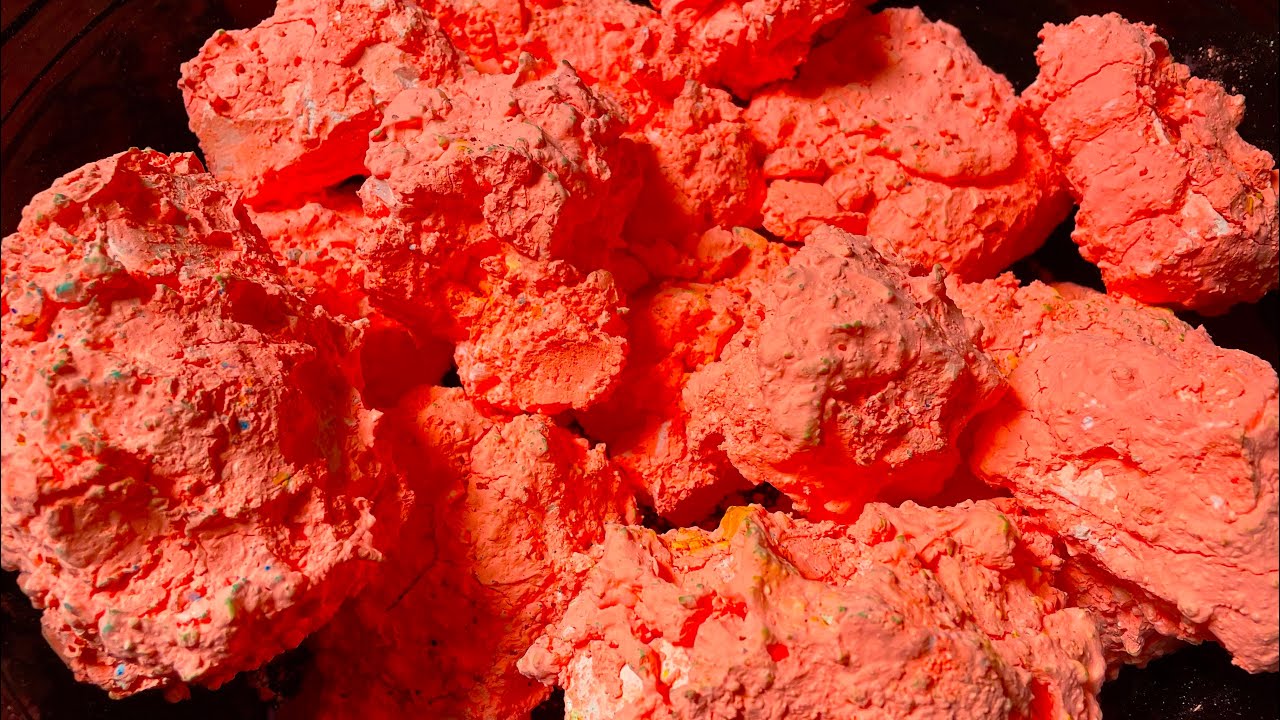 Neon Orange Pasted Gym Chalk