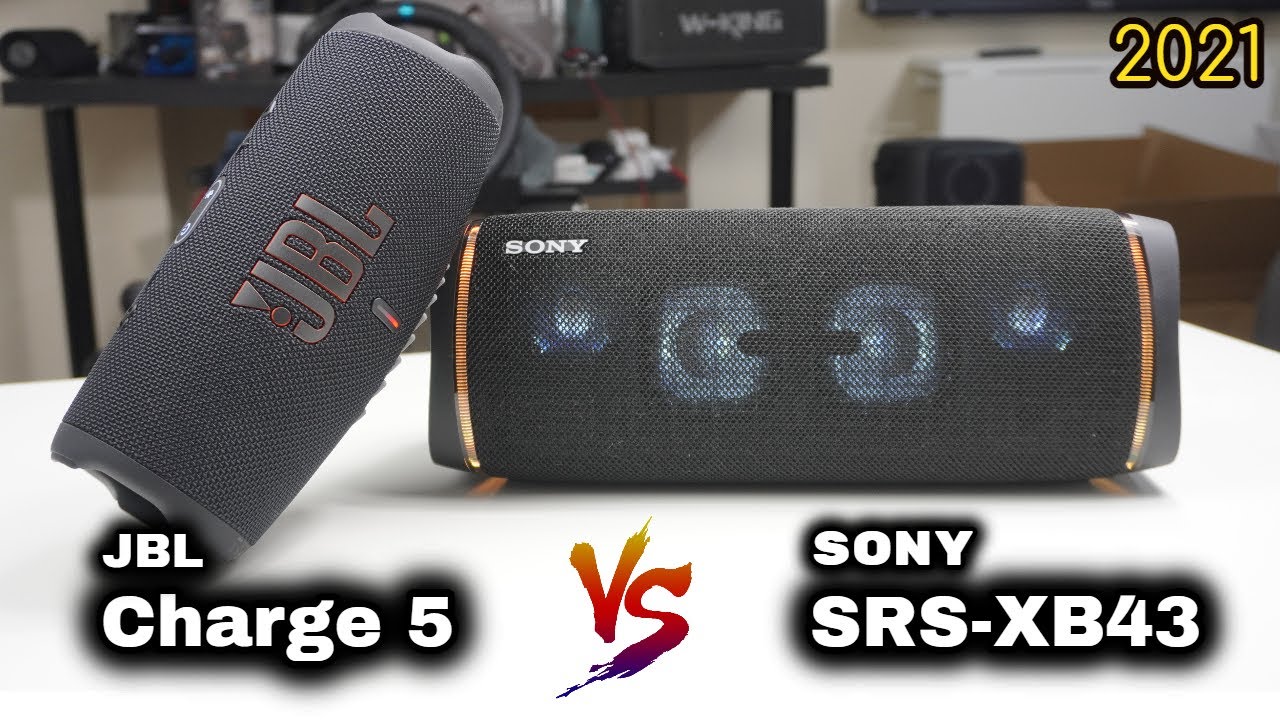 JBL Charge 5 против Sony SRS - XB43: какой из них стоит купить?