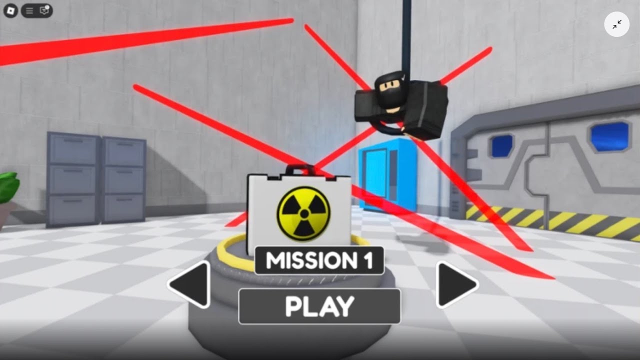 Today I am playing “become a spy obby part 1”