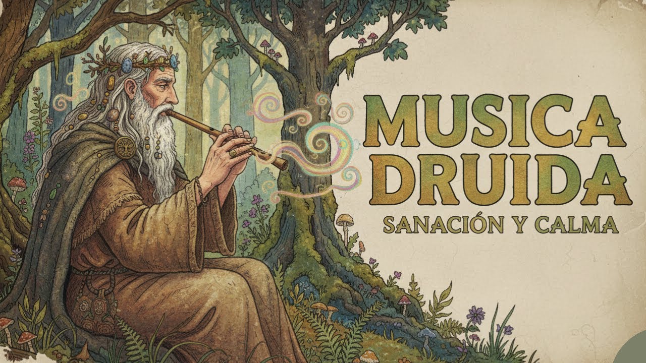 🍃 Música Celta y Druida para Relajar la Mente y Aliviar la Ansiedad |  Sanación Natural 🍃
