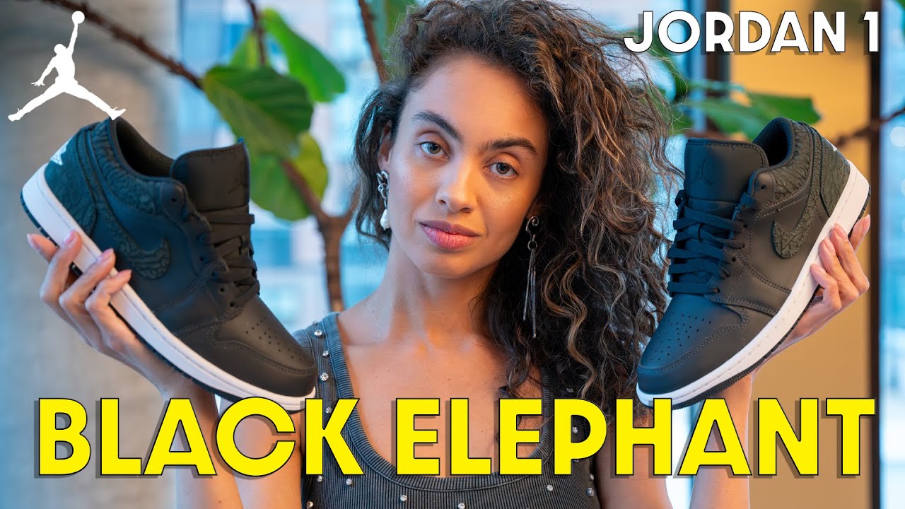This Jordan 1 will match anything! Jordan 1 Low Black Elephant On Foot Review and How to Style