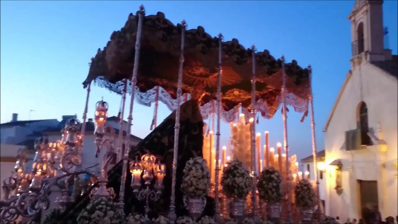María Santísima de la Esperanza Coronada en Los Remedios. Semana Santa Estepa 2016