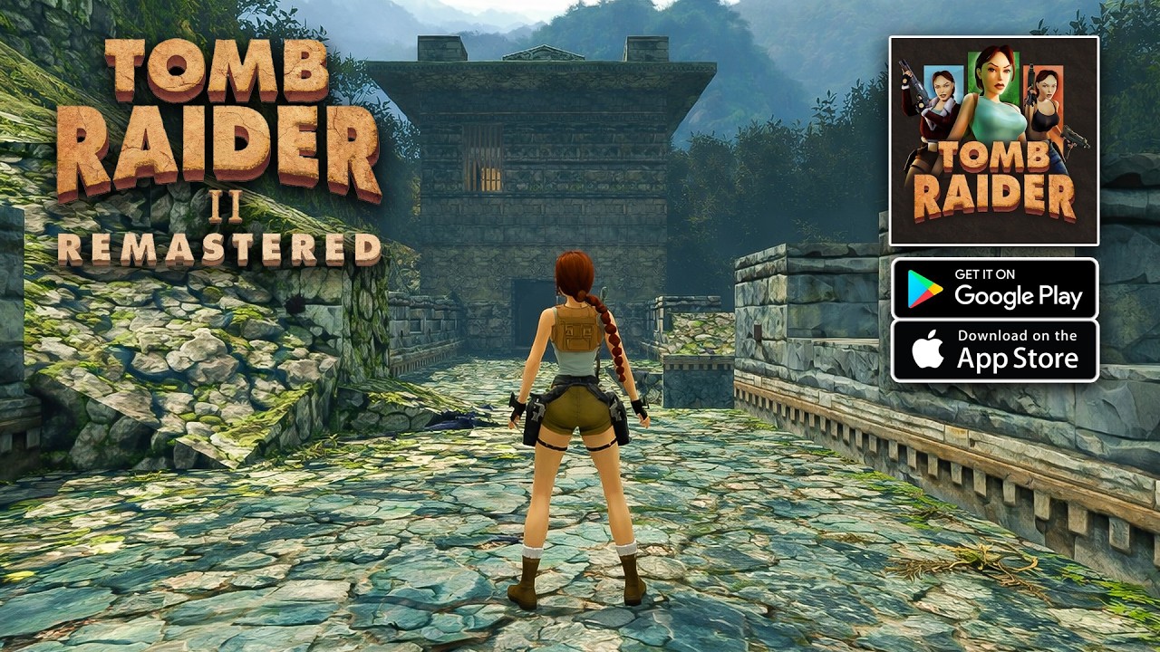 Tomb Raider 2 Remastered - Mobile Version Gameplay (Android/iOS)