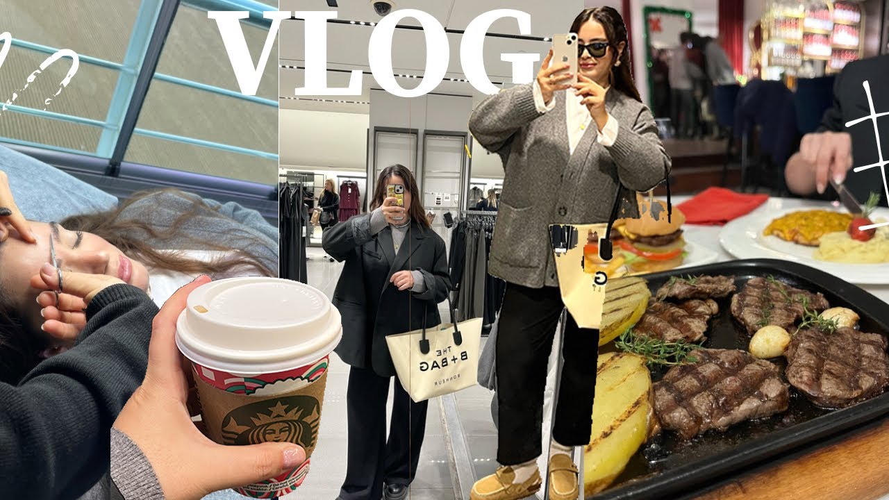 KAŞ DİZAYNI YAPTIRDIM | ZARA-ROSSMANN-D&R Alışverişi | Yağmur’la Buluştuk | The Lux’ta Yemekteyiz