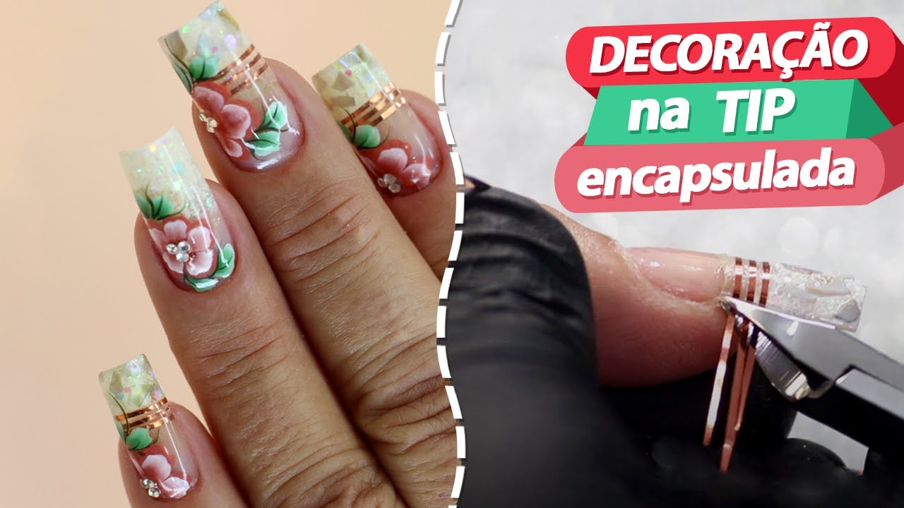 UNHA ENCAPSULADA NA TIP SUPER F&Aacute;CIL DE FAZER