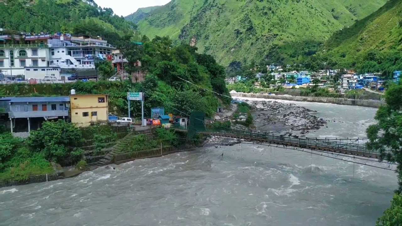 Nepal India bridge Darchula.