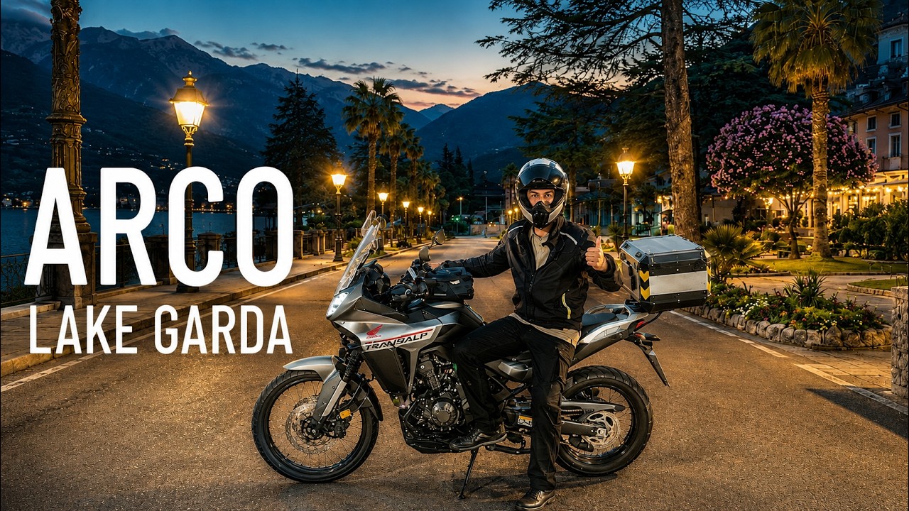 Arco, Lake Garda: Evening Ride on the Honda Transalp 750