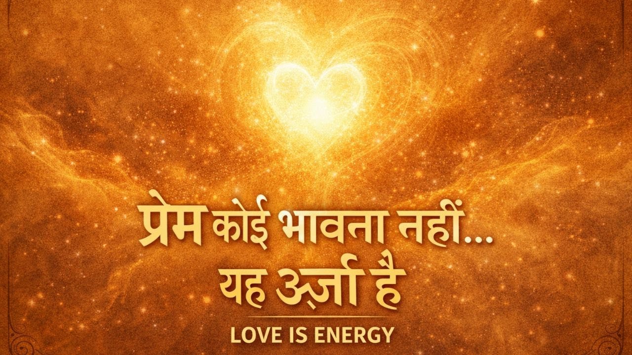 प्रेम की ऊर्जा: ब्रह्मांड की सबसे ऊँची तरंग 💕| Love Frequency Explained
