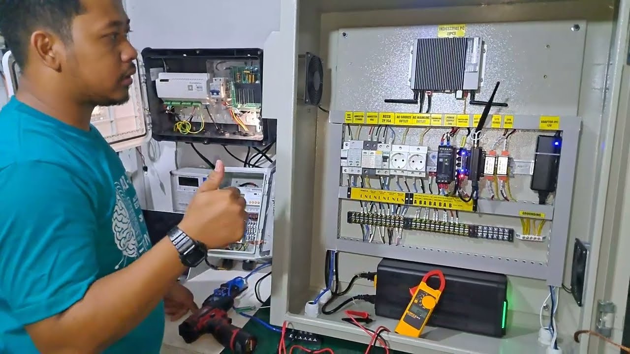 PANEL INDUSTRIAL IOT for PLTS  812kWp ON-GRID