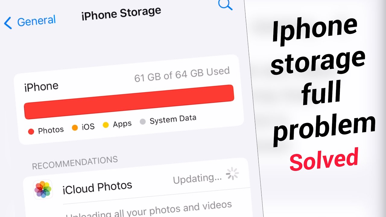 Проблема с переполнением памяти iPhone (решена) 2024