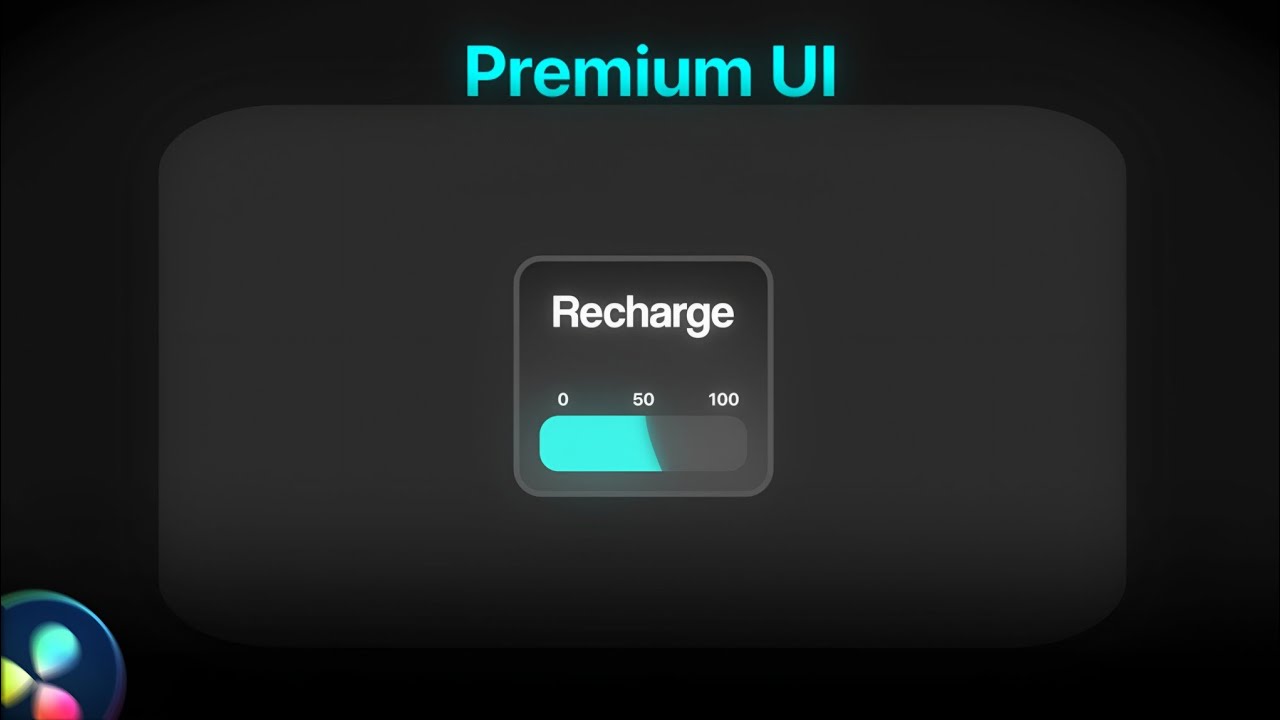 How to Create a Premium UI Animation in DaVinci Resolve