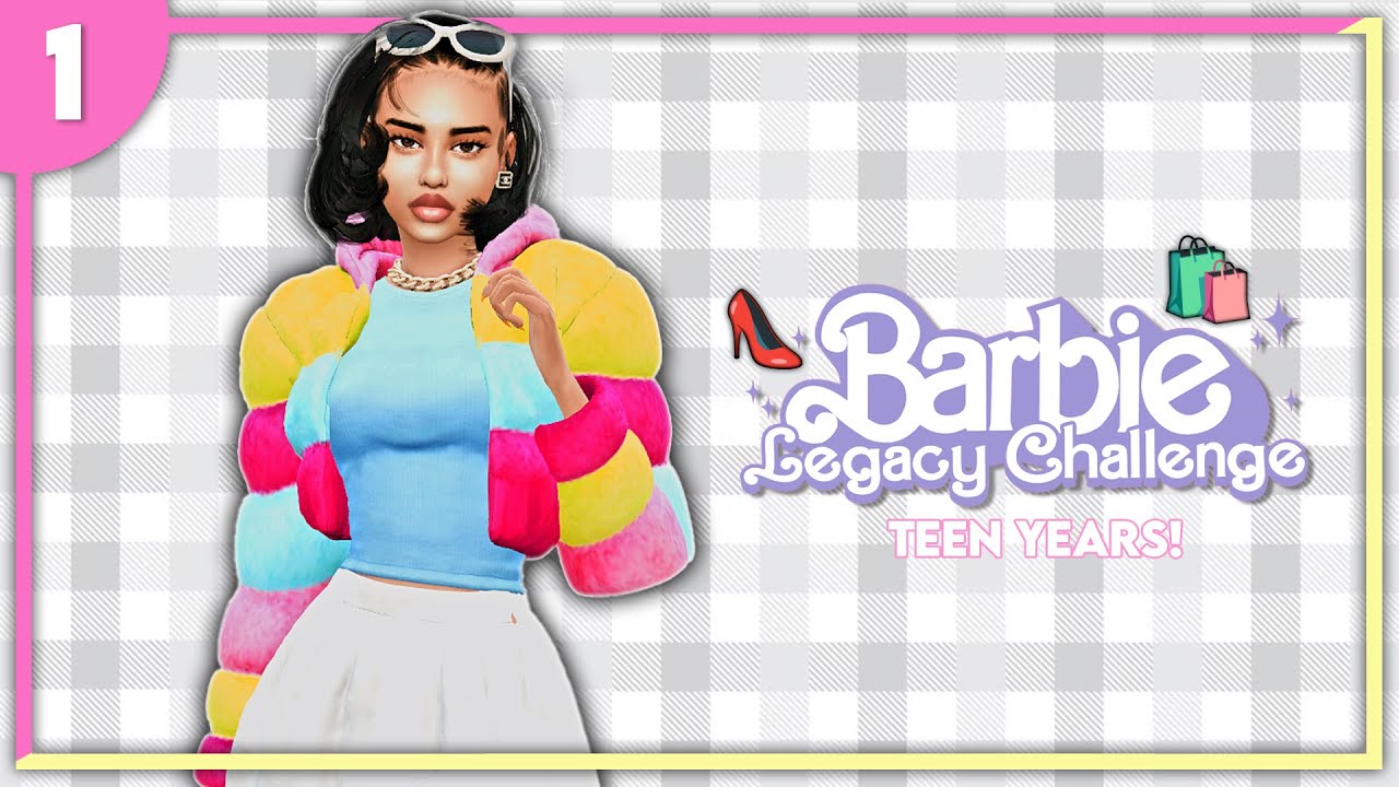 Trendsetter in Training! | 🛍️ Barbie Legacy Challenge - EP.1 (Gen 3: Barbie Fashionista)