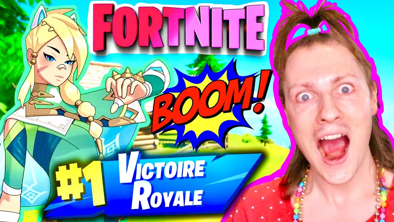 Je fait mon premier TOP #1 Victoire Royale sur la nouvelle saison ! Fortnite Nadège Candle