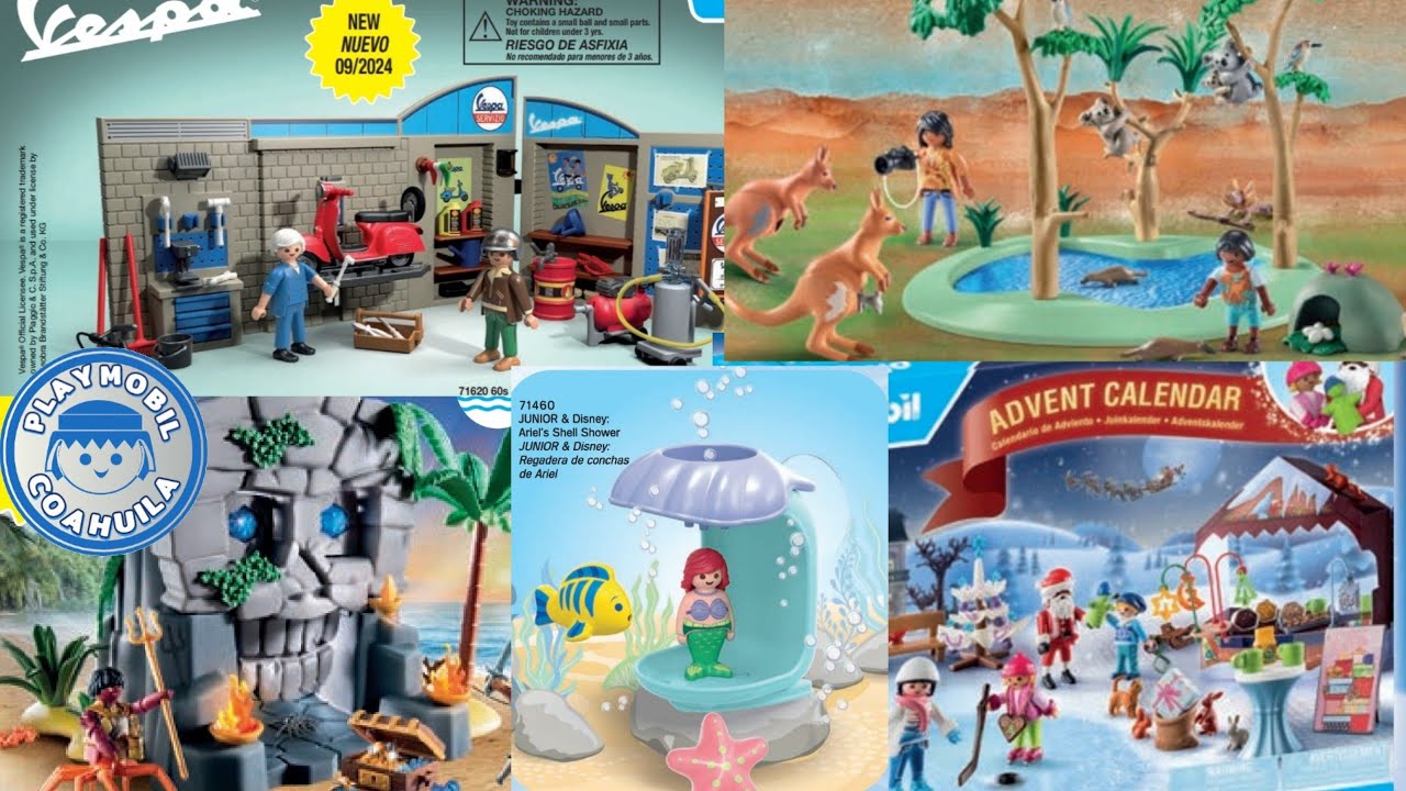 Catálogo de playmobil de Julio a Diciembre 2024