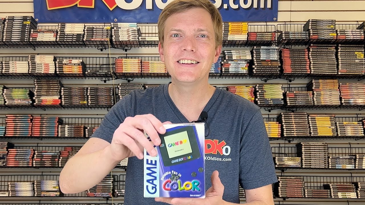 I found a complete Game Boy in this collection!