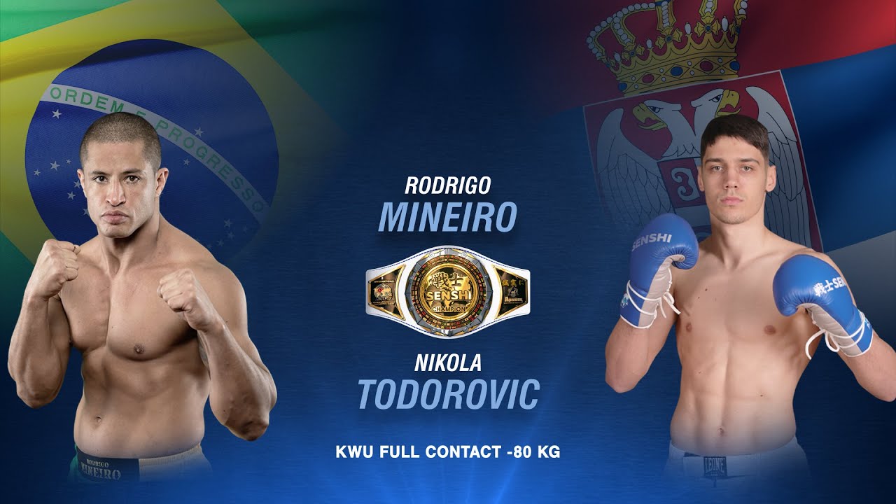 SENSHI 16 #Fight 6 | Rodrigo Mineiro, Brazil vs. Nikola Todorovic, Serbia
