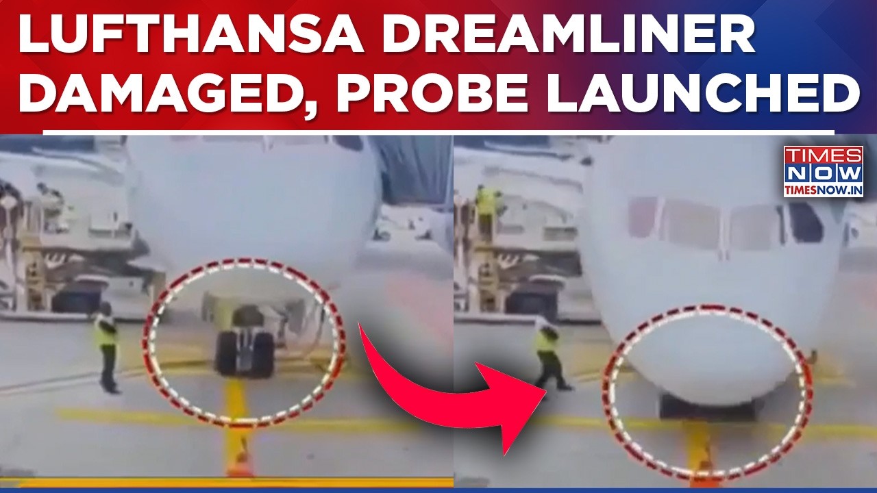 Lufthansa Dreamliner Grounded After Nose Gear Collapses At Frankfurt Airport, Probe Launched