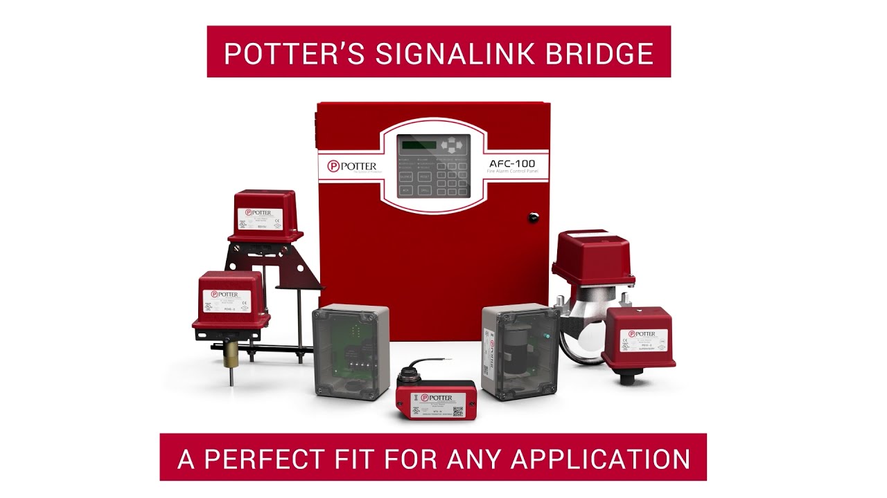 Potter's New SignaLink&trade; Bridge - Wireless Supervisory System
