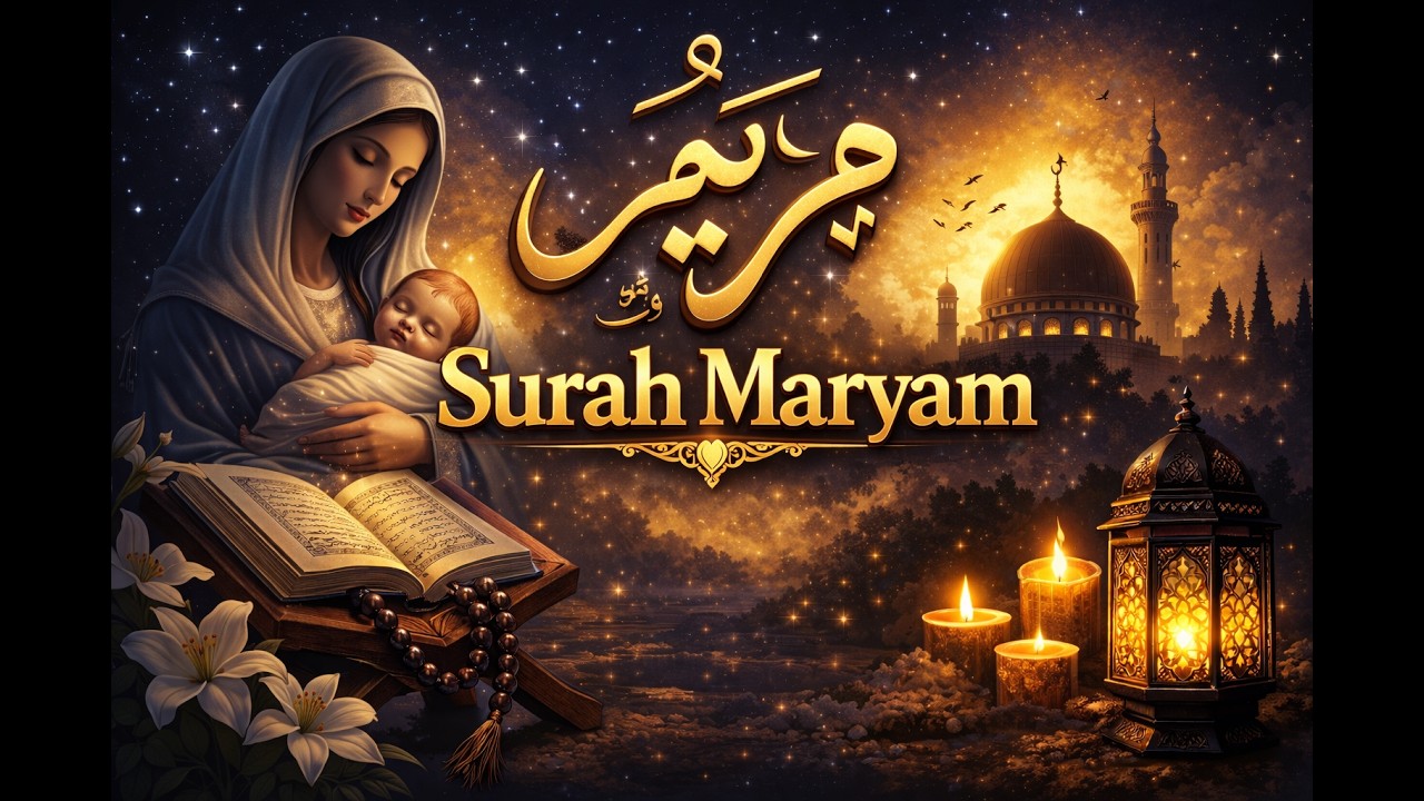 SURAH MARYAM FULL 🌿 Bacaan Tartil Menyentuh Hati | QS 19 Lengkap