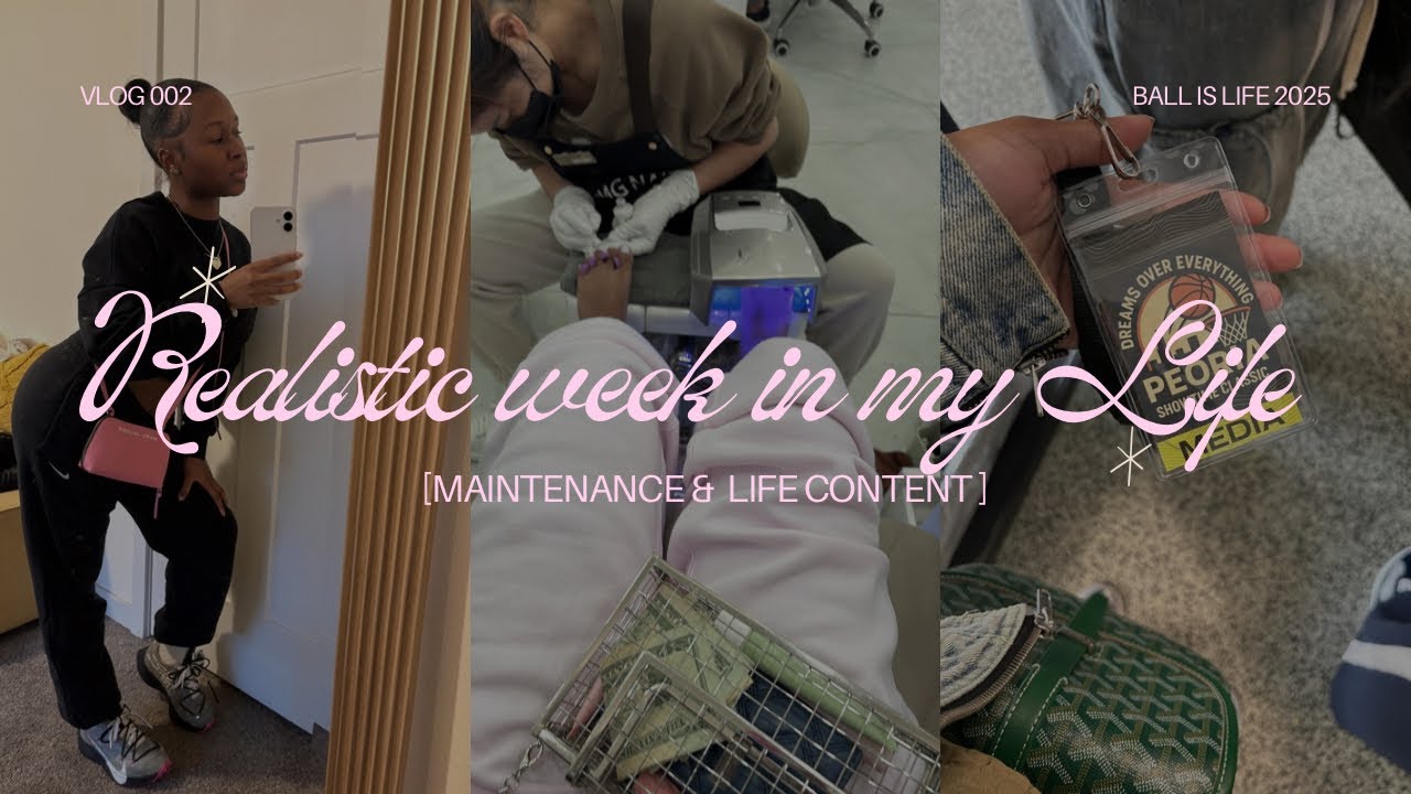 VLOG: A “realistic” week in my life coming into 2026, basketball games & more | Shani Capri