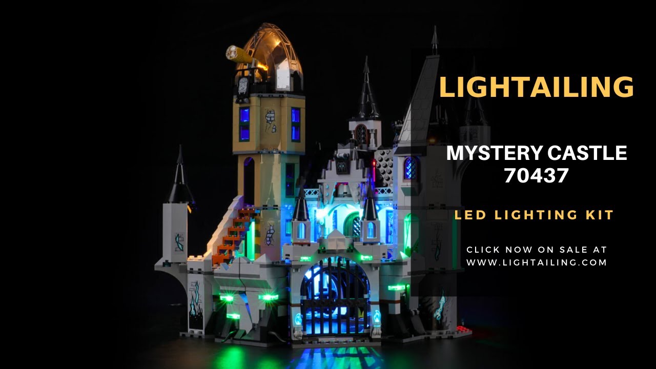 Lightailing Light Kit For Lego Hidden Side Mystery Castle 70437