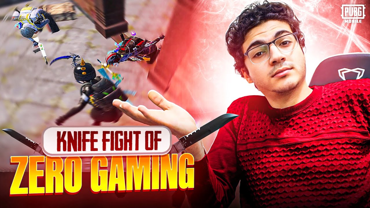 اسكواد حاول يقل من الزيرو ب فايت سكاكين ، شوف ايه اللي حصل  PUBG Mobile
