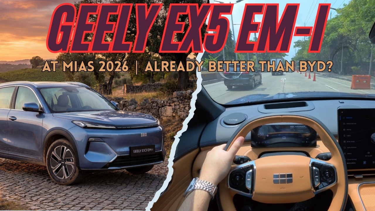 Тест-драйв Geely EX5 EM-i от первого лица | Недооцененный гибридный внедорожник на Филиппинах