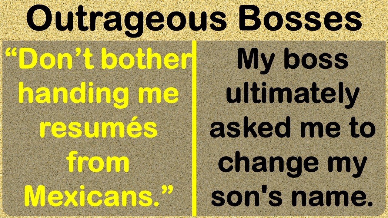 Outrageous, Stupid and Crazy Boss & Manager Stories
