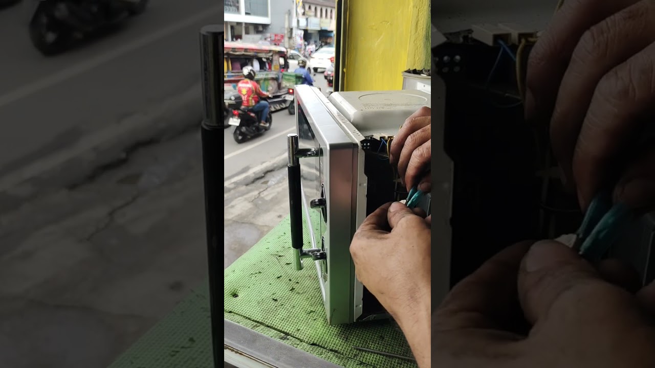 Microwave Oven Repair (Walang power pero buo ang fuse)