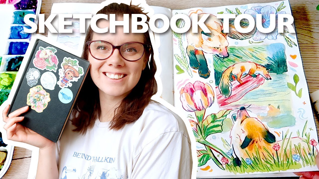 🌸 SKETCHBOOK TOUR 🎨 2020 - 2021 🌸