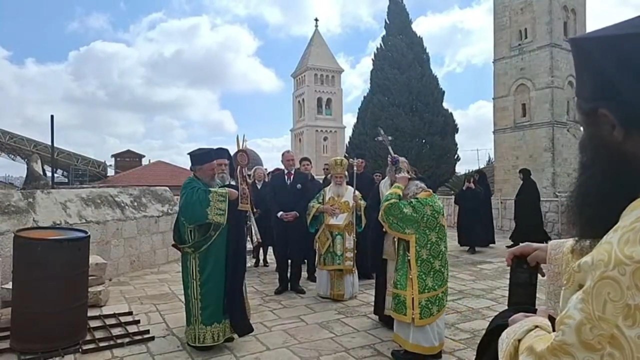Το κανάλι Jerusalem Patriarchate κάνει ζωντανή μετάδοση!