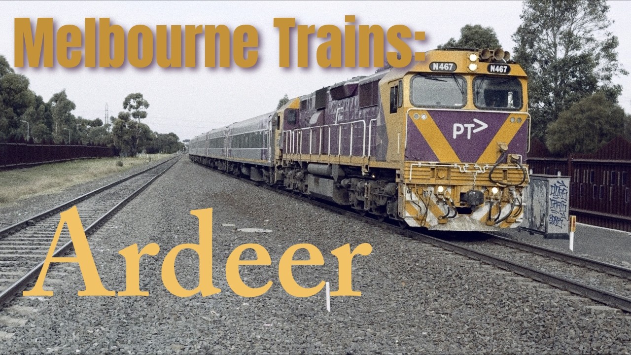 Melbourne Trains: Ardeer, including N-class to Warrnambool
